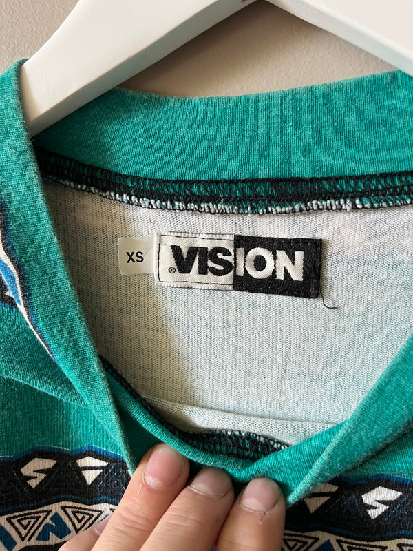 1990s MADE IN USA VISION STREET WEAR AOP