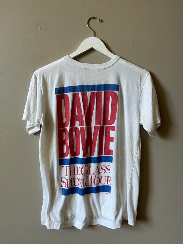 1987 DAVID BOWIE "THE GLASS SPIDER" TOUR T SHIRT