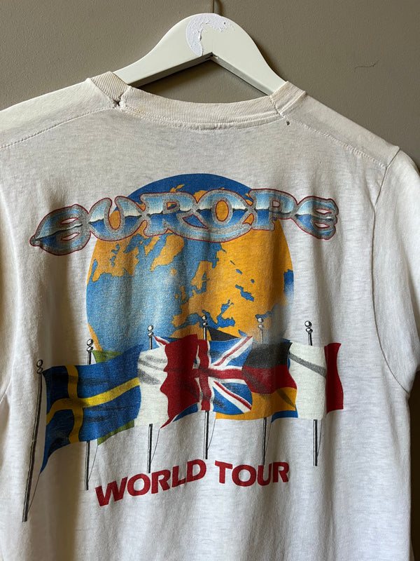 1980s EUROPE WORLD TOUR T SHIRT