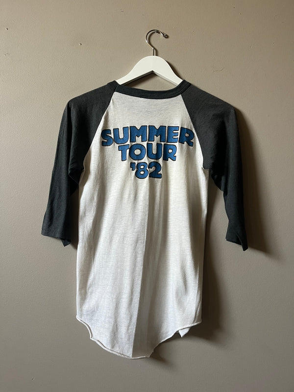 1982 CLIFF RICHARD 3/4 SLEEVE "SUMMER TOUR" T SHIRT