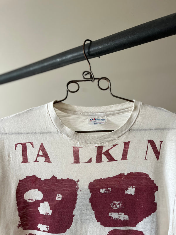 VERY RARE! ORIGINAL 1980 TALKING HEADS "REMAIN IN LIGHT" DAVID BYRNE T SHIRT