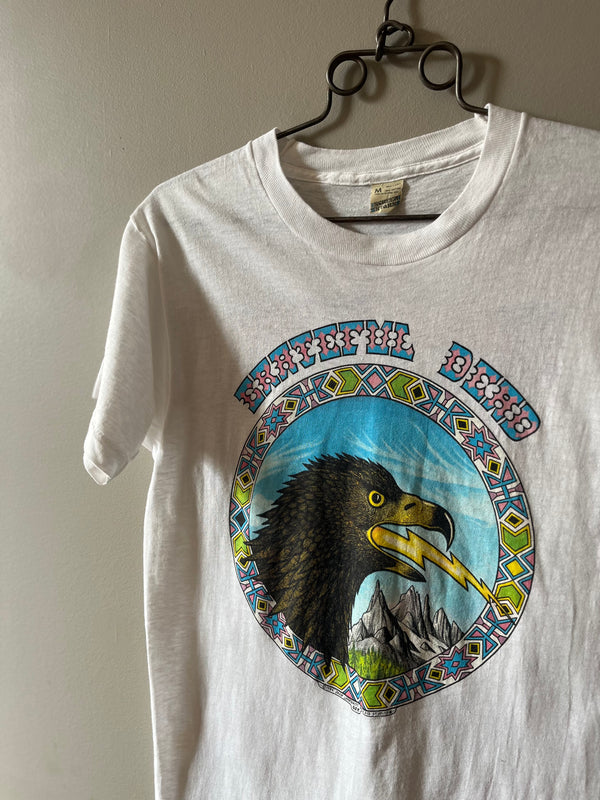 1984 "DAVID LUNDQUIST" DESIGN GRATEFUL DEAD FALL TOUR T SHIRT