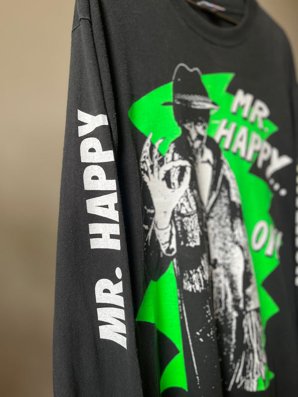 1990s NOMEANSNO "MR HAPPY" LONG SLEEVE T SHIRT