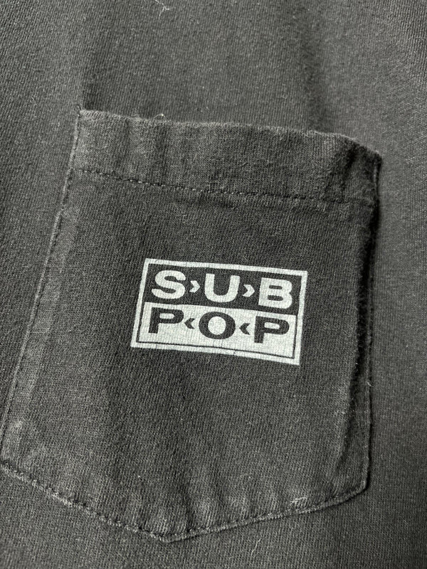 1990s SUB POP EMPLOYEE POCKET T SHIRT