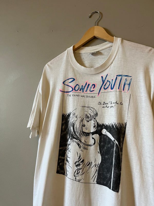 1990 SONIC YOUTH "GOO" PETTIBON T SHIRT