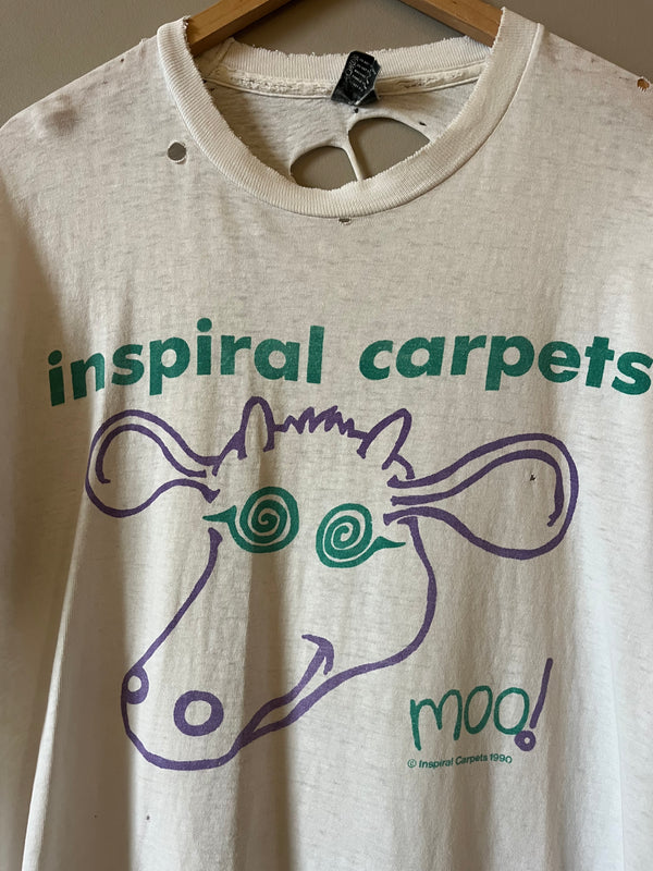 1990 INSPIRAL CARPETS "MOO" T SHIRT