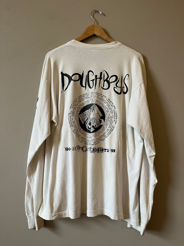 1991 DOUGHBOYS "HAPPY ACCIDENTS" LONG SLEEVE TOUR T SHIRT