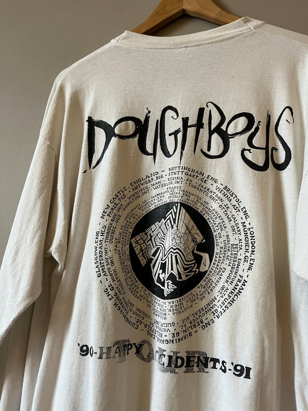 1991 DOUGHBOYS "HAPPY ACCIDENTS" LONG SLEEVE TOUR T SHIRT