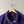 Load image into Gallery viewer, MADE IN USA PATAGONIA FLEECE ZIP UP JACKET. PURPLE WITH ORANGE TRIM LARGE
