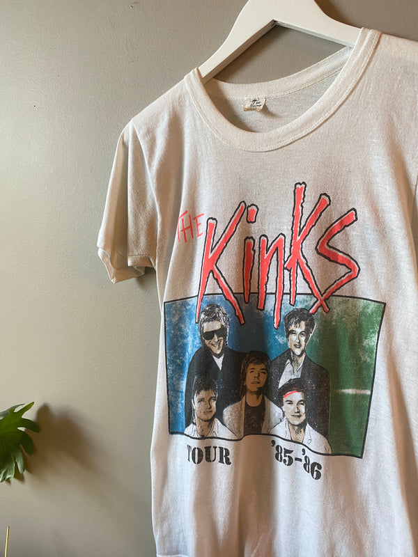 1985-86 THE KINKS TOUR T SHIRT