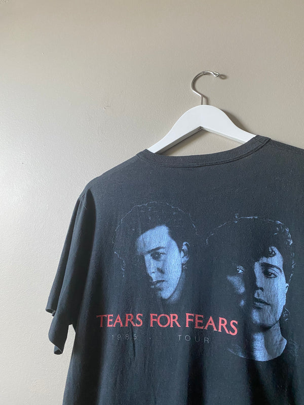 1985 TEARS FOR FEARS TOUR T SHIRT
