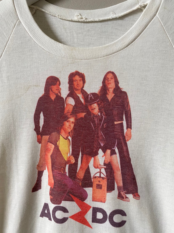 1970s AC/DC RINGER T SHIRT