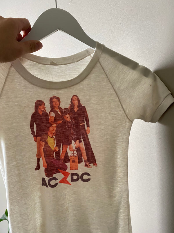 1970s AC/DC RINGER T SHIRT