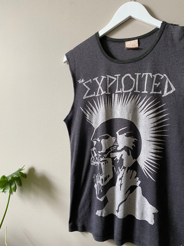 1980s THE EXPLOITED T SHIRT