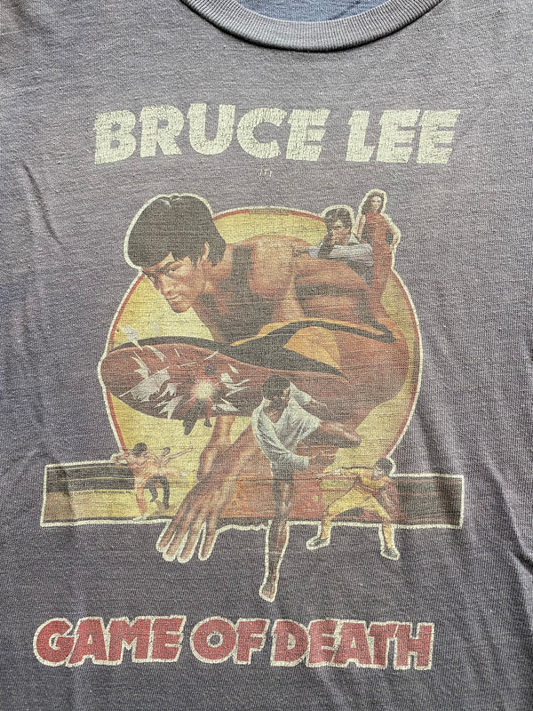 1970s BRUCE LEE "GAME OF DEATH" SUN FADED T SHIRT