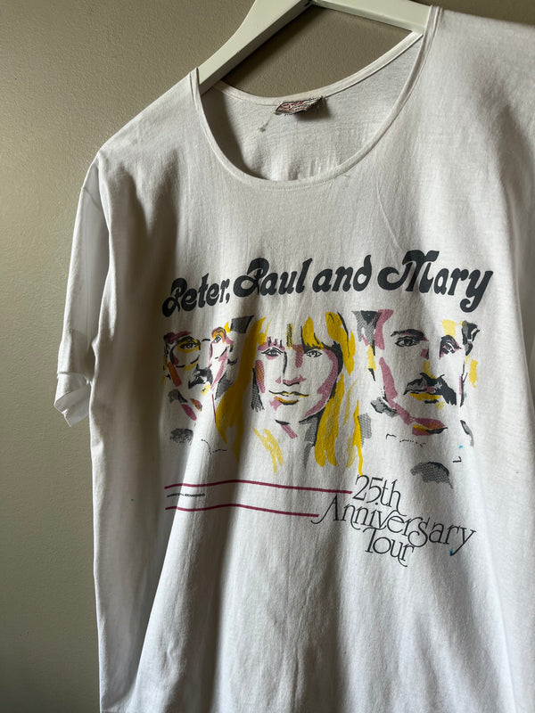 1980s PETER PAUL AND MARY T SHIRT