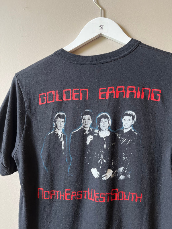 1980s GOLDEN EARRING TOUR RINGER T SHIRT
