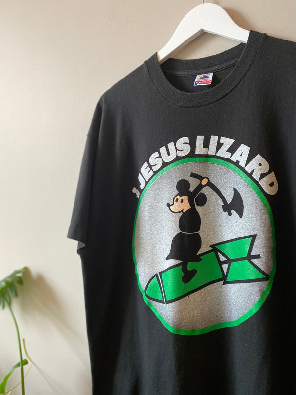 1991 THE JESUS LIZARD "MOUTH BREATHER" T SHIRT